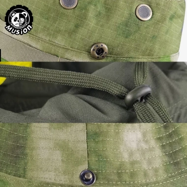 Bộ mũ Balaclava Boonie gập lại Musion - Mũ câu cá chống nắng mềm mại, thoáng khí, viền rộng cho săn bắn ngoài trời 6