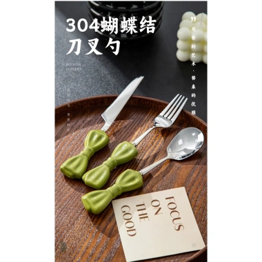 Bộ muỗng dao nĩa phong cách Ins Hàn Nhật - 3 món sang trọng, giá chỉ 45.000 VND 5 Bộ muỗng dao nĩa phong cách Ins Hàn Nhật - 3 món sang trọng, giá chỉ 45.000 VND 5