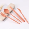 Bộ Muỗng Đũa Dao Nĩa Nhựa Sinh Học Dễ Thương 20cm - Tiện Lợi, Giá chỉ 22.000₫ 3