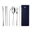 Bộ Muỗng Đũa Nĩa Thép Không Gỉ Tiện Dụng Cho Du Lịch Giá 105.105 VND Giảm Sốc 10