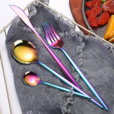 Bộ muỗng nĩa ăn phương tây thép không gỉ - Đầy đủ cắt, giá ưu đãi 25.080 VND 2