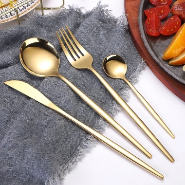 Bộ muỗng nĩa ăn phương tây thép không gỉ - Đầy đủ cắt, giá ưu đãi 25.080 VND 3