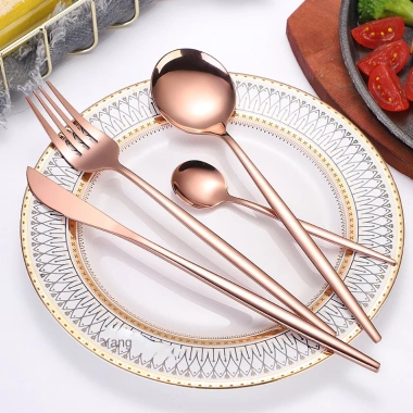 Bộ muỗng nĩa ăn phương tây thép không gỉ - Đầy đủ cắt, giá ưu đãi 25.080 VND 4