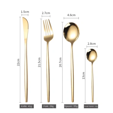 Bộ muỗng nĩa ăn phương tây thép không gỉ - Đầy đủ cắt, giá ưu đãi 25.080 VND 5