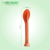 Bộ muỗng nĩa dao nhựa 3 trong 1 gấp gọn, tách rời đa năng cho du lịch dã ngoại Giá chỉ 25.000đ 2