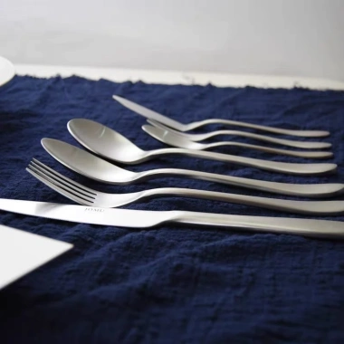 Bộ Muỗng Nĩa Dĩa Vá Dao Steak Inox SUS 304 Cao Cấp - Dùng cho Nhà Hàng, Khách Sạn, Decor - Giá 31.000₫ 4