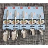Bộ Muỗng Nĩa Dĩa Vá Dao Steak Inox SUS 304 Cao Cấp - Dùng cho Nhà Hàng, Khách Sạn, Decor - Giá 31.000₫ 5
