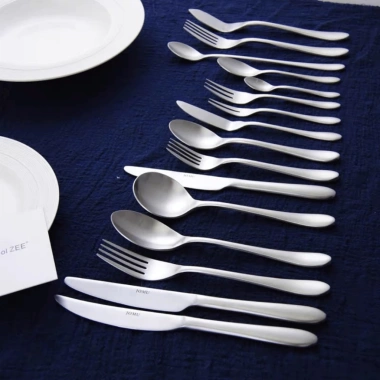 Bộ Muỗng Nĩa Dĩa Vá Dao Steak Inox SUS 304 Cao Cấp - Dùng cho Nhà Hàng, Khách Sạn, Decor - Giá 31.000₫ 7