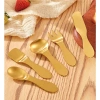 Bộ muỗng nĩa đồ tráng miệng thép không gỉ 304 cho bé an toàn không gỉ giá ưu đãi 24.255 VND 4