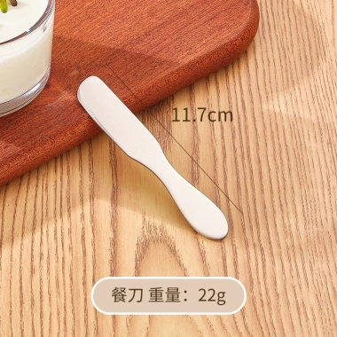 Bộ muỗng nĩa đồ tráng miệng thép không gỉ 304 cho bé an toàn không gỉ giá ưu đãi 24.255 VND 8