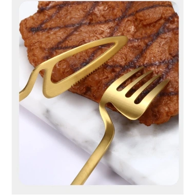 Bộ Muỗng Nĩa Thép Không Gỉ 304 - Thiết Kế Độc Đáo, Tiện Dụng, Chỉ 27.720₫