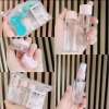 Bộ mỹ phẩm du lịch 7 món, 5 chai silicone trong suốt đa năng, siêu gọn, giá 21.900₫ 2