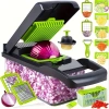 Bộ nạo rau củ 16in1 - Lưỡi dao inox không gỉ, tiện dụng, an toàn, chỉ 97.960₫