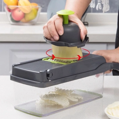 Bộ nạo rau củ 16in1 - Lưỡi dao inox không gỉ, tiện dụng, an toàn, chỉ 97.960₫ 7