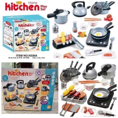 Bộ Nấu Ăn 36 Chi Tiết Kitchen Size Lớn - Đồ Chơi Nhà Bếp Bé, Giá Ưu Đãi 121.000₫