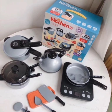 Bộ Nấu Ăn 36 Chi Tiết Kitchen Size Lớn - Đồ Chơi Nhà Bếp Bé, Giá Ưu Đãi 121.000₫