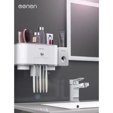 Bộ nhả kem đánh răng tự động ECO dán tường, mini, giá ưu đãi 68.000đ 3