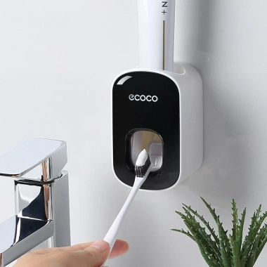 Bộ nhả kem đánh răng tự động ECO dán tường, mini, giá ưu đãi 68.000đ 7
