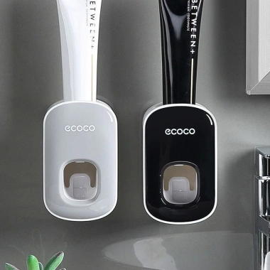 Bộ nhả kem đánh răng tự động ECO dán tường, mini, giá ưu đãi 68.000đ 8