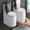 Bộ nhả kem Ecoco cao cấp mini gọn, ống cầm, cốc dán tường siêu chắc - 79.000₫ 6