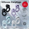 Bộ nút tai giảm tiếng ồn silicone mềm, tái sử dụng, chống nước, bảo vệ ngủ, du lịch, bơi lội, giá 57.200₫