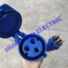 Bộ Ổ 32A và Phích 1 Pha 2 Chấu 16A Chuyển Đổi, Sạc Ô tô Điện Nhanh, Giá 200k 2