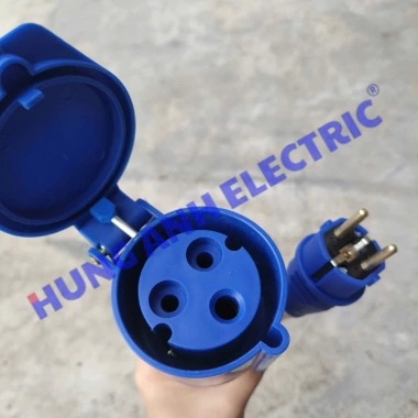 Bộ Ổ 32A và Phích 1 Pha 2 Chấu 16A Chuyển Đổi, Sạc Ô tô Điện Nhanh, Giá 200k 2