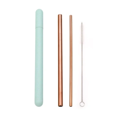 Bộ ống hút du lịch thép không gỉ 304 tiện dụng kèm hộp đựng - Giá chỉ 54.560₫ 8