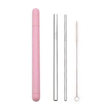 Bộ ống hút du lịch thép không gỉ 304 tiện dụng kèm hộp đựng - Giá chỉ 54.560₫ 10