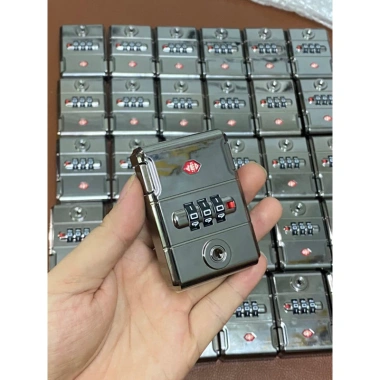 Bộ phụ kiện vali khung nhôm: quai xách, tay kéo, ổ khóa, bánh xe - Giá chỉ 55.000 VND