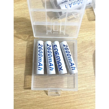 Bộ Pin Sạc 1+4 AA 4.600mAh Nhanh Enenmax An Toàn Tự Ngắt, Báo % Pin - 190k