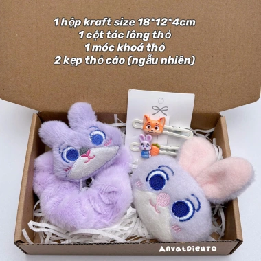 Bộ quà tặng Gấu Bông Cáo Nick Thỏ July Zootopia Đáng Yêu - Quà 14/2, Giá 58k 3 Bộ quà tặng Gấu Bông Cáo Nick Thỏ July Zootopia Đáng Yêu - Quà 14/2, Giá 58k 3