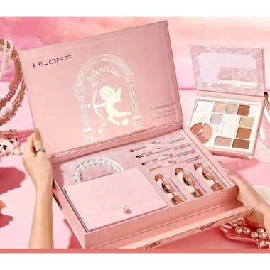 Bộ quà tặng HLOFF CUPIDS LOVE: phấn mắt đẹp kèm túi, quà sinh nhật bạn gái, chỉ 539.000 VND