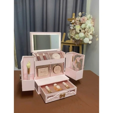Bộ Quà Tặng Trang Điểm MEIYU – Hoa xoay nhạc, đèn, quà cho bạn gái, giảm còn 1.55 triệu
