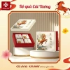 Bộ Quà Tết Cát Tường 2.026 Hồng Lam 11 Hàng Đường Giá Ưu Đãi 295k