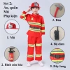 Bộ Quần Áo Cứu Hỏa Trẻ Em Nam Nữ Hóa Trang Nghề Nghiệp Đầy Đủ Phụ Kiện Giá Ưu Đãi