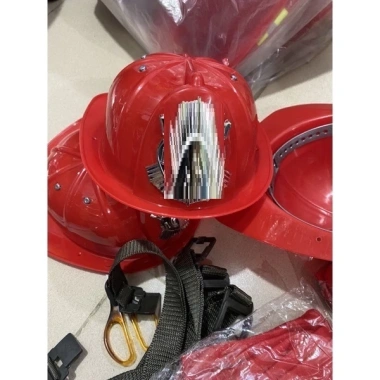 Bộ Quần Áo Cứu Hỏa Trẻ Em Nam Nữ Hóa Trang Nghề Nghiệp Đầy Đủ Phụ Kiện Giá Ưu Đãi 6