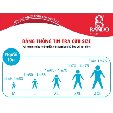 Bộ Quần Áo Đi Mưa RANDO 2 Lớp Vải Dù Không Thấm Nước, Phản Quang An Toàn Phượt Giá 584k