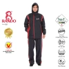 Bộ Quần Áo Đi Mưa RANDO 2 Lớp Vải Dù Không Thấm Nước, Phản Quang An Toàn Phượt Giá 584k 10