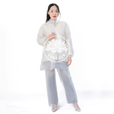 Bộ quần áo mưa chúc sen - Siêu nhẹ, chống thấm, giảm giá tới 18k, chỉ 33.000đ
