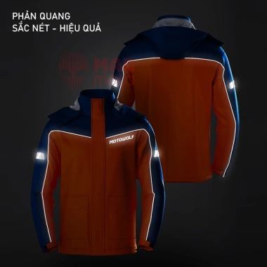 Bộ quần áo mưa MDL-403B - Siêu nhẹ, bảo vệ khi đi xe máy, Moto - Giá ưu đãi 685.000₫