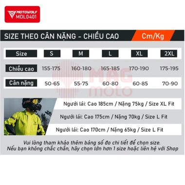 Bộ quần áo mưa Motowolf MDL-401 siêu nhẹ, chống thấm, an toàn khi đi moto, xe máy - Giá chỉ 635.000 VND