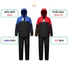 Bộ Quần Áo Mưa Nam Nữ 2 Lớp Gore Tex Cao Cấp - Chống Thấm, Chắn Gió, Siêu Bền Hàn Quốc, Giá Ưu Đãi 235k 4