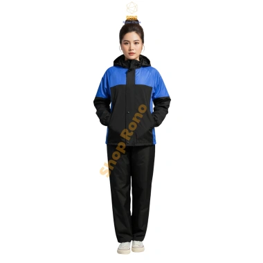 Bộ Quần Áo Mưa Nam Nữ 2 Lớp Gore Tex Cao Cấp - Chống Thấm, Chắn Gió, Siêu Bền Hàn Quốc, Giá Ưu Đãi 235k