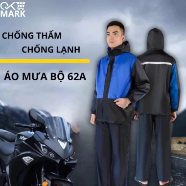 Bộ Quần Áo Mưa Nam Nữ DIDOOGLT 2 Lớp Vải Dù Dày Dặn Chống Thấm Nước - Giá 245.000₫
