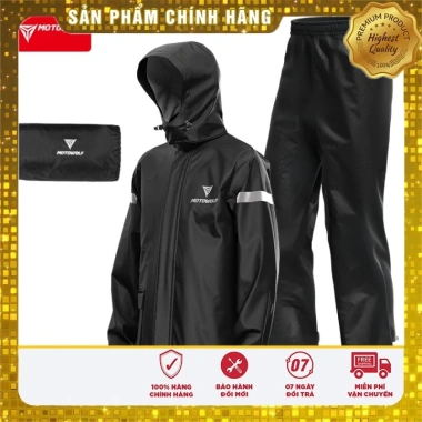 Bộ quần áo mưa nam nữ Motowolf MDL401 - Siêu nhẹ, kháng nước, giảm giá 18% 7