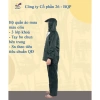 Bộ quần áo mưa X26 Bộ Quốc Phòng - Chống thấm, bền bỉ, giá ưu đãi 315.000 VNĐ 7