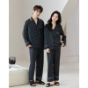 Bộ quần áo ngủ lụa cao cấp nam nữ dài tay, size 40-99kg, siêu mềm, không nhăn, thời trang, đêm ngủ thoải mái, giá chỉ 170.900₫ - ưu đãi Tết 2.024