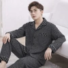 Bộ quần áo ngủ lụa cao cấp nam nữ dài tay, size 40-99kg, siêu mềm, không nhăn, thời trang, đêm ngủ thoải mái, giá chỉ 170.900₫ - ưu đãi Tết 2.024 3