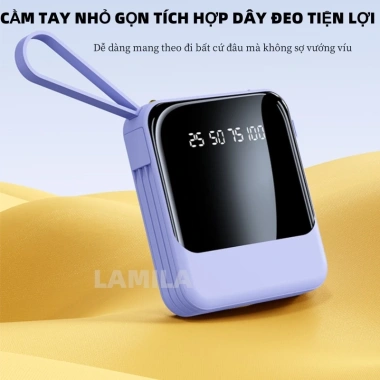 Bo Sac 20.000mAh 10.000mAh Sac Nhanh, Kem Nhieu Day Sac - Gia uu dai 166.800 8